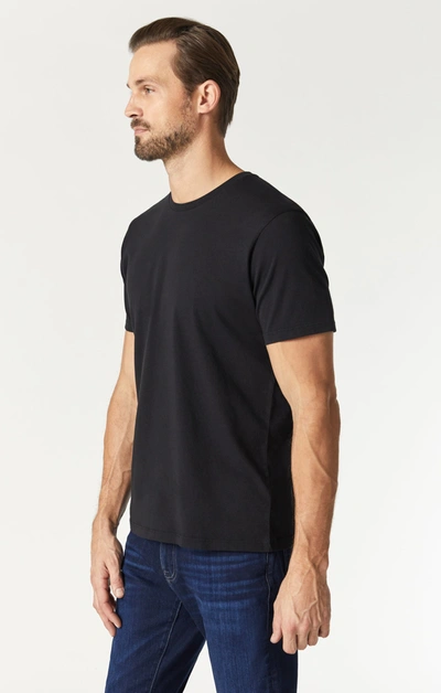 Shop Mavi Basic Crew Neck T-shirt In Black