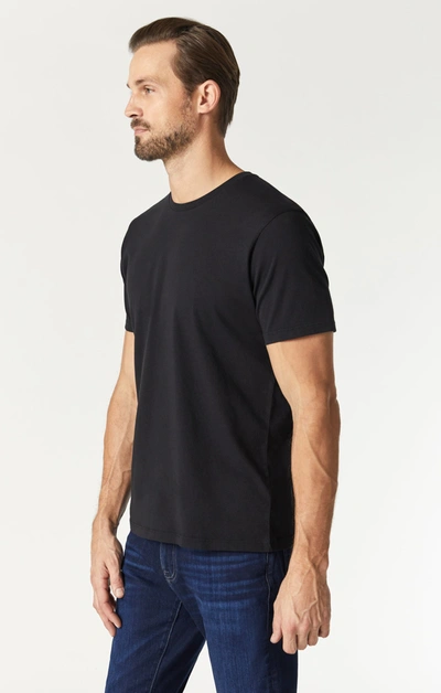 Mavi Short Sleeve Crew Neck T-shirt In Black