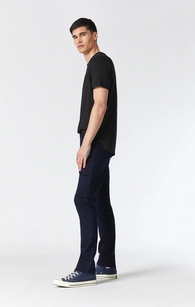 Shop Mavi Marcus Slim Straight Leg Jeans In Dark Blue