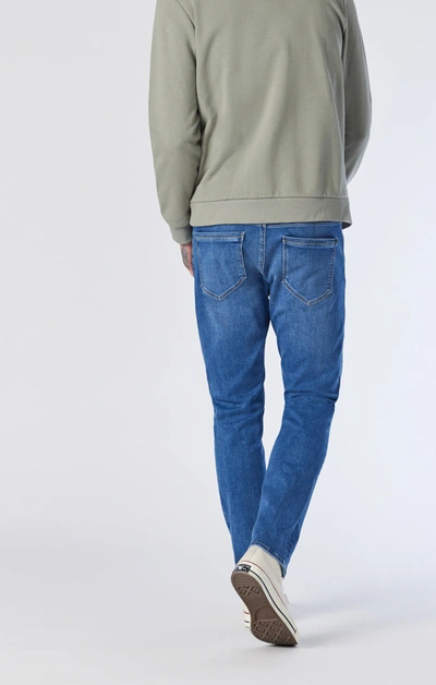 Shop Mavi Jake Slim Leg In Medium Blue