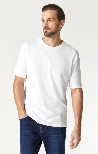 Shop Mavi Basic Crew Neck T-shirt In White