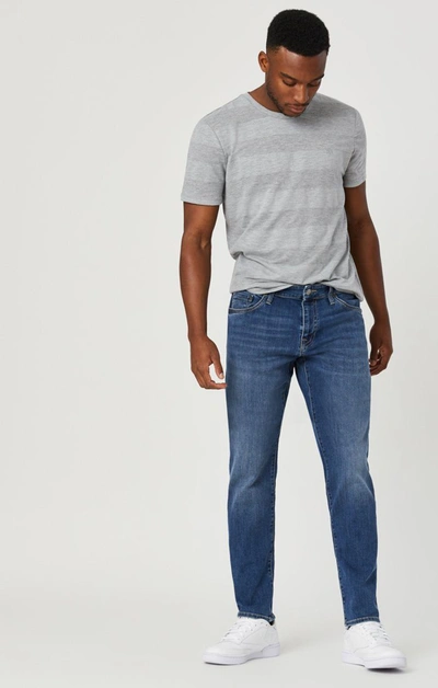 Shop Mavi Jake Slim Leg Jeans In Medium Blue