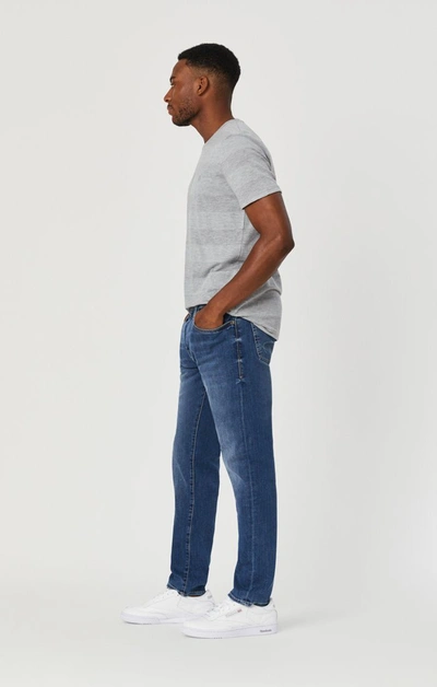 Shop Mavi Jake Slim Leg Jeans In Medium Blue