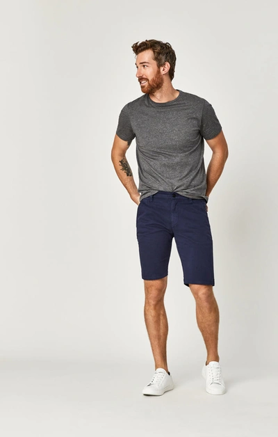 Shop Mavi Jacob Shorts In Dark Blue
