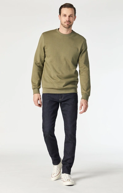 Mavi Jake Slim Leg In Rinse Pro Darktech In Dark Blue