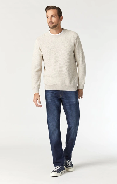 Mavi Myles Straight Leg In Dark Williamsburg In Dark Blue