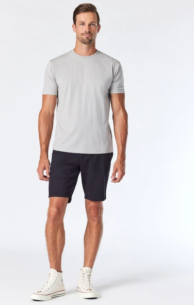 Shop Mavi Noah Shorts In Black Twill