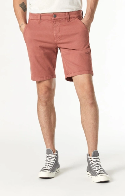 Shop Mavi Noah Shorts In Red