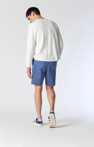 Shop Mavi Noah Shorts In  Blue Horizon Twill In Medium Blue