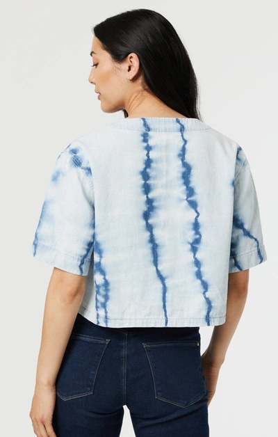 Mavi Tie Dye Shirt In Light Blue