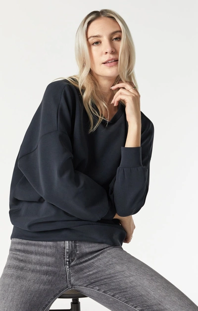 Mavi Crewneck Sweatshirt In Black In Black