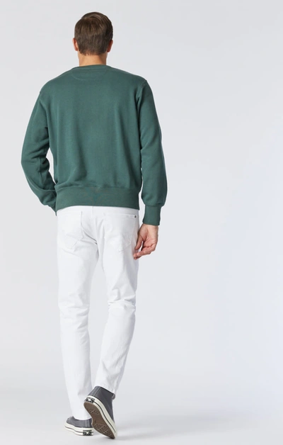 Mavi Jake Slim Leg In Double White Supermove In White