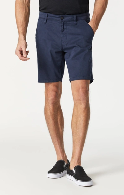 Shop Mavi Noah Shorts In Dark Blue