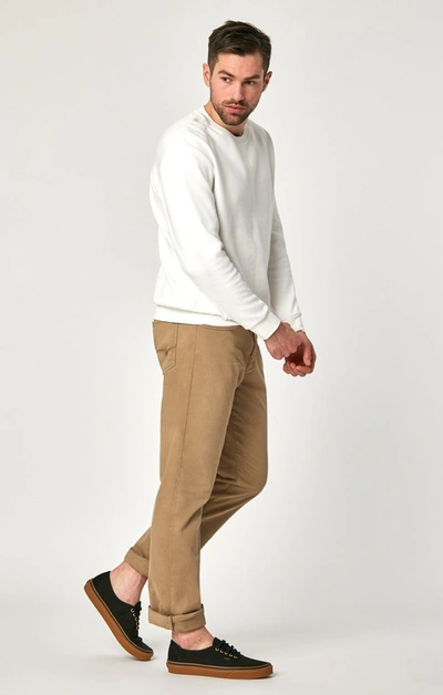 Shop Mavi Matt Straight Leg In Khaki