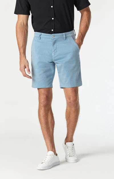 Shop Mavi Noah Shorts In Light Blue