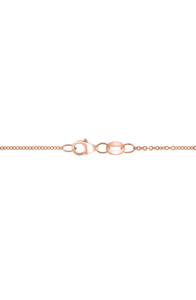 Shop Effy 14k Rose Gold Ruby & Diamond Key Pendant Necklace In Red