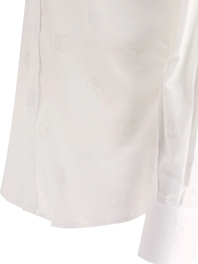 Shop Dolce & Gabbana "martini" Shirt In White