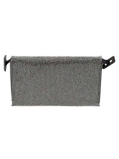 Benedetta Bruzziches Embellished All-over Flap Shoulder Bag In The World Is Not Enough
