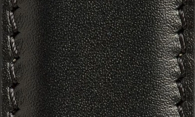 Khaite Lucca Leather Belt In Black