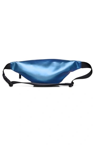 Shop Rains Mini Waterproof Belt Bag In Laser