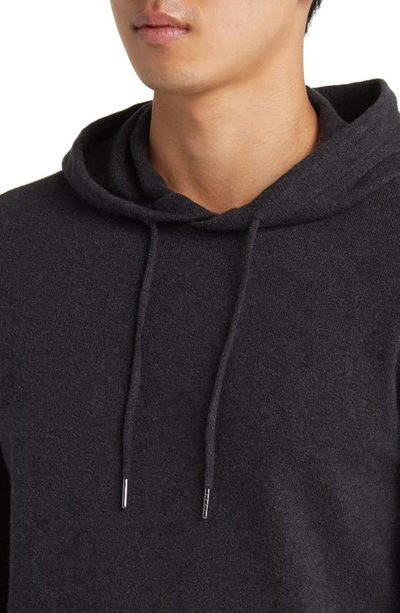 Shop Faherty Jackson Hole Sweater Hoodie In Ash Heather