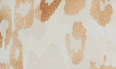 Bardot Classic Leopard Satin Button-up Shirt In Leopard