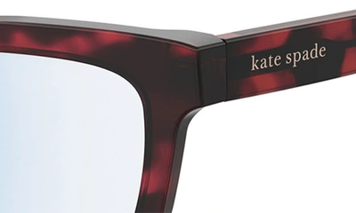 Shop Kate Spade Joanie 52mm Reading Glasses In Red Havana/ Demo Lens
