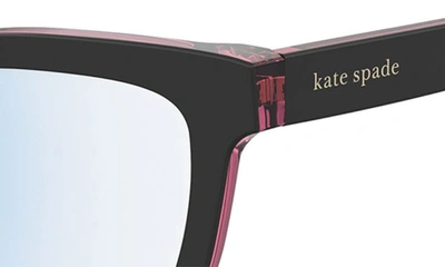 Shop Kate Spade Joanie 52mm Reading Glasses In Black/ Demo Lens