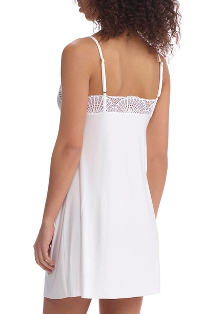 Shop Commando Butter Lace Chemise In White