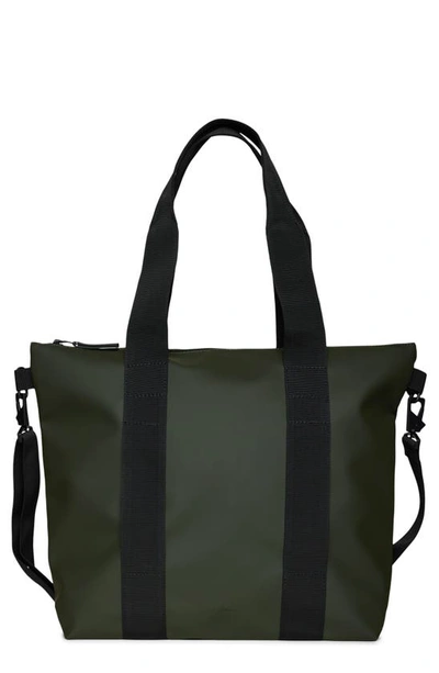 Shop Rains Waterproof Tote Bag In Green