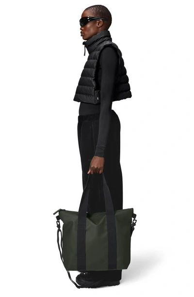 Rains Waterproof Tote Bag In Green
