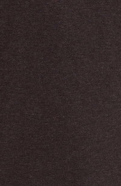 Frame Duo Fold Crewneck Sweater In Heather Espresso