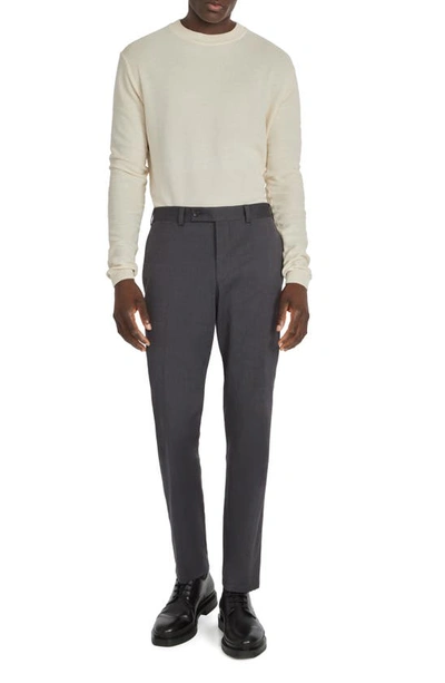 Shop Jack Victor Palmer Stretch Cotton & Wool Pants In Grey