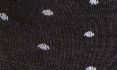 Smartwool Everyday Classic Dot Wool Blend Ankle Socks In Charcoal