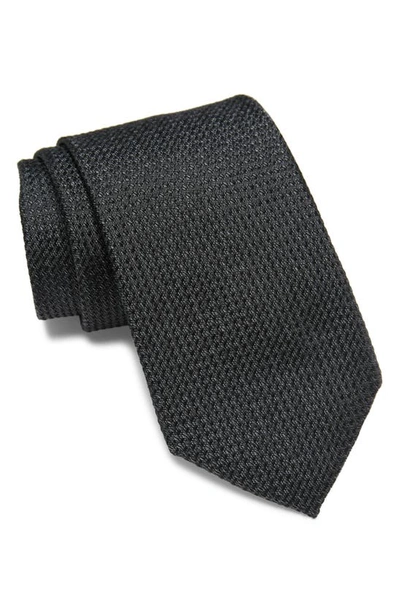 NORDSTROM NORDSTROM TRAMMEL TEXTURED SILK TIE 