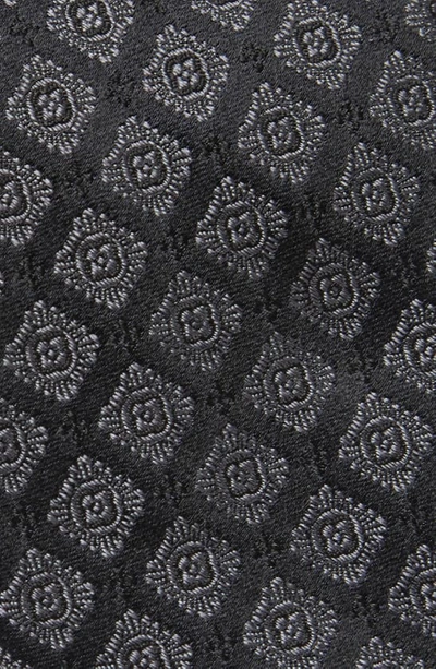 Nordstrom Halley Neat Silk Tie In Black
