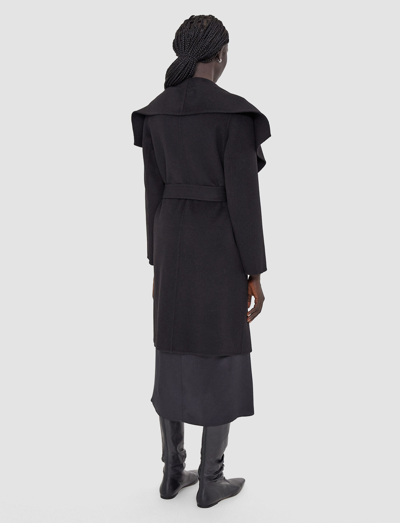 Shop Joseph Double Face Cashmere Granby Coat In Black