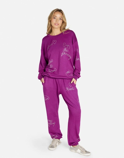 Lauren Moshi Chantria Crystal Affirmations In Magenta