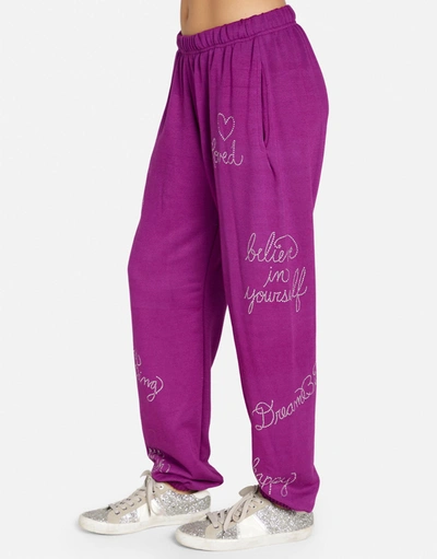 Lauren Moshi Chantria Crystal Affirmations In Magenta
