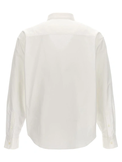 Shop Ami Alexandre Mattiussi Ami Paris 'ami De Coeur' Shirt In White