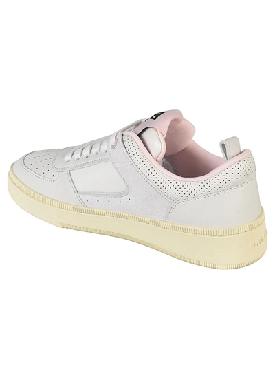 Shop Bally Flat Shoes In White/rosa50
