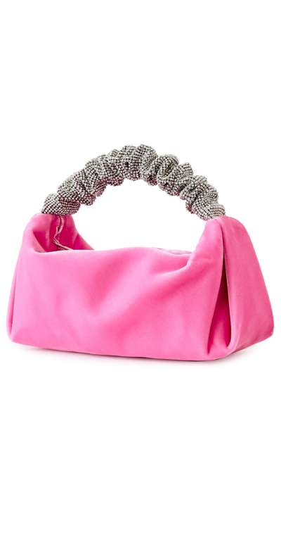 Shop Alexander Wang Scrunchie Mini Bag Lipstick Pink One Size