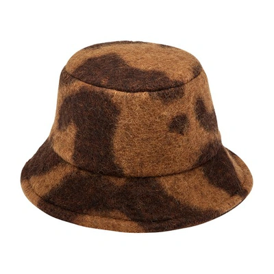 Shop Nina Ricci Leopard Bucket Hat