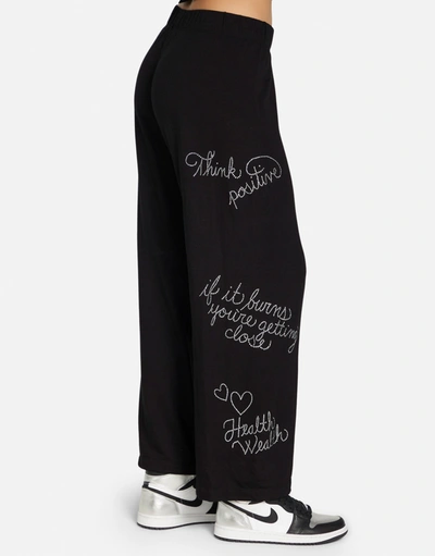 Lauren Moshi Martina Crystal Affirmations In Black