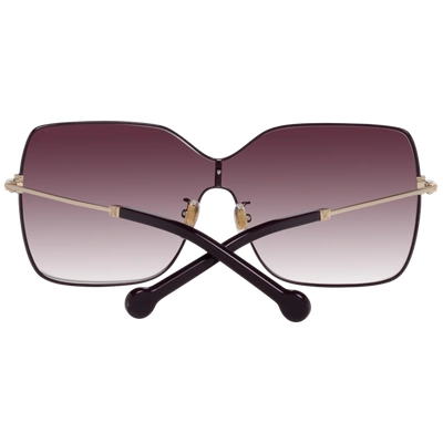 Shop Carolina Herrera Burgundy Women Women's Sunglasses