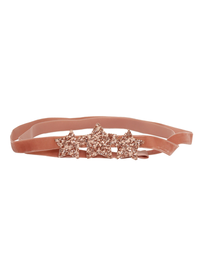 Shop Magil Glitter Stars Belt In Pink