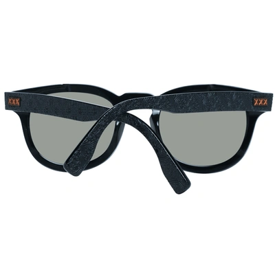 Shop Zegna Couture Black Men Men's Sunglasses