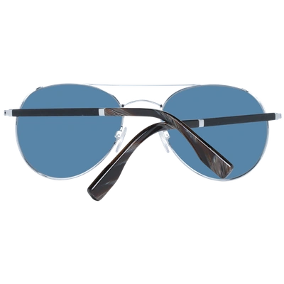 Shop Zegna Couture Silver Men Men's Sunglasses