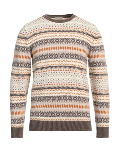 Shop Irish Crone Man Sweater Beige Size Xl Virgin Wool