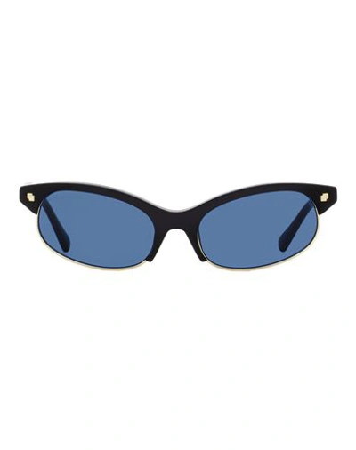 Shop Dsquared2 Freddy Dq0368 Sunglasses Woman Sunglasses Black Size 51 Acetate